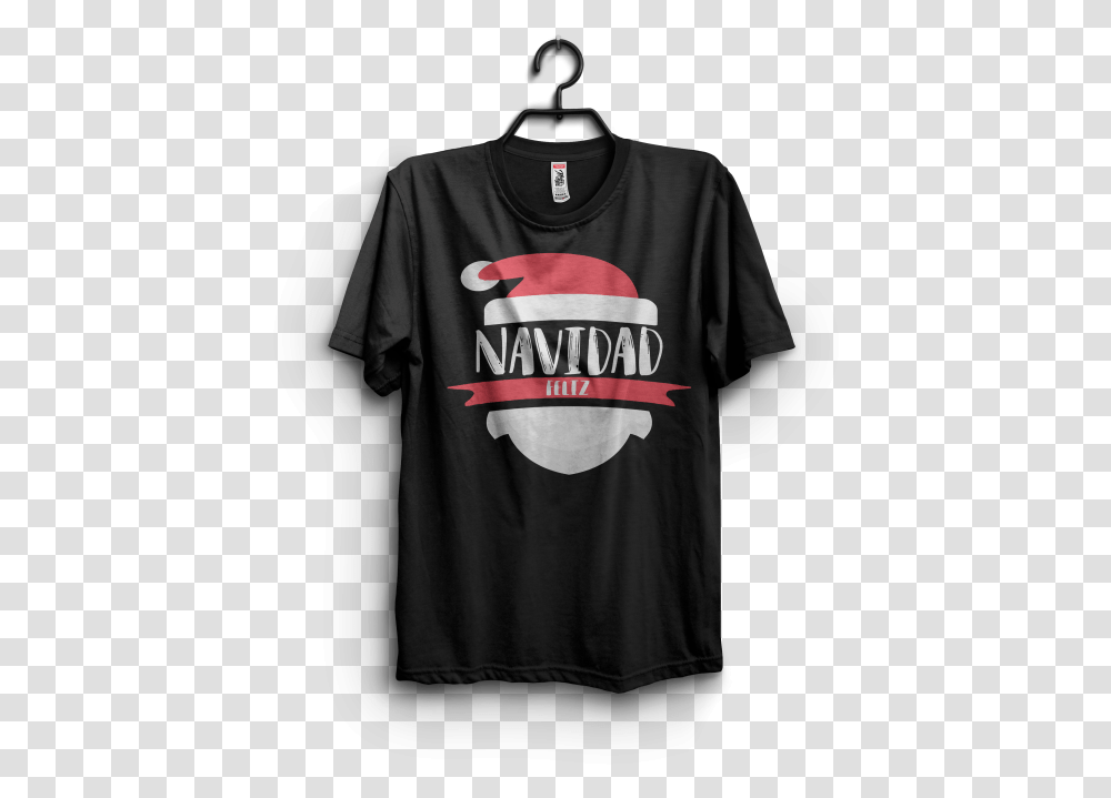 Navidad Feliz T Shirt Design To Buy Funny Christmas Tee Shirts, Clothing, Apparel, T-Shirt, Sleeve Transparent Png