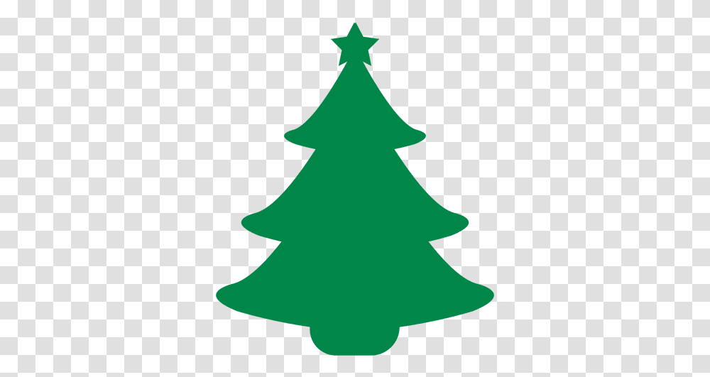 Navidad Plana Verde Arbol De Navidad Verde, Tree, Plant, Star Symbol, Person Transparent Png