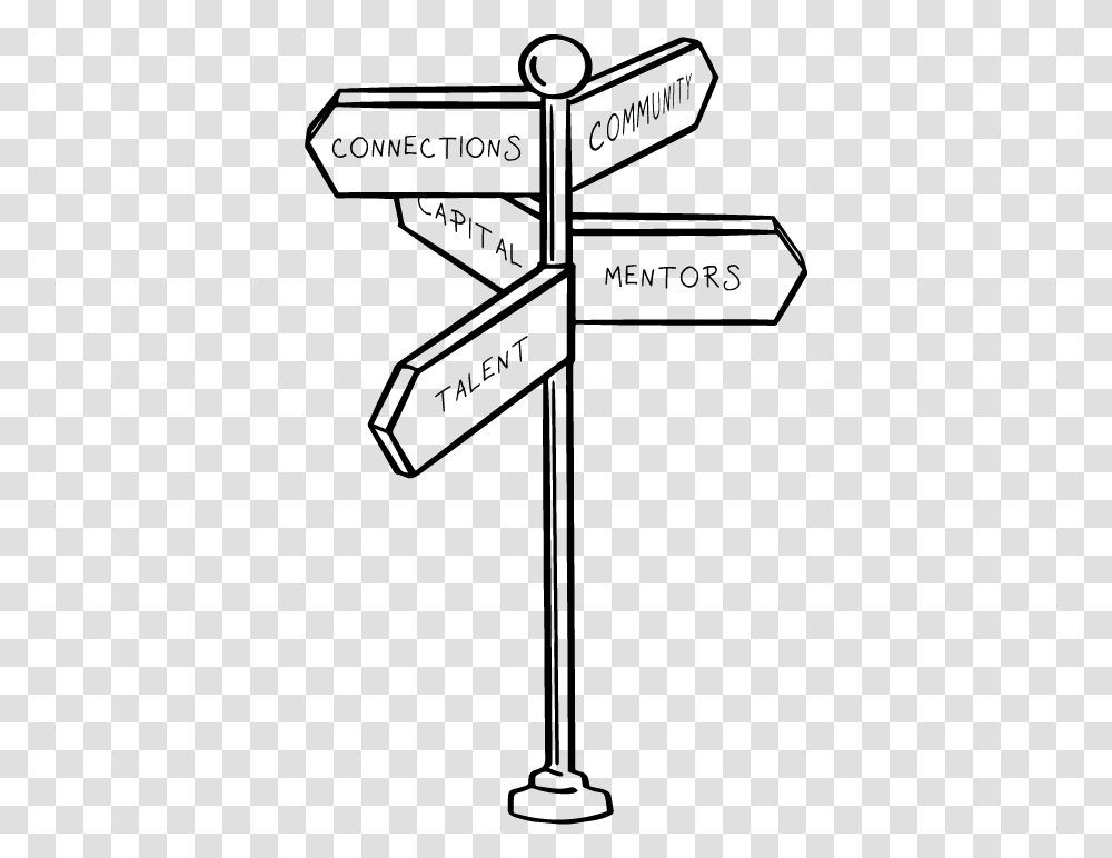 Navigate Signpost Traffic Sign, Outdoors, Nature, Gray Transparent Png