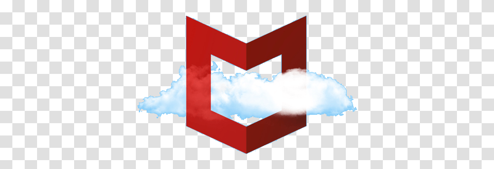 Navigating A Cloudy Sky - Infographic Mcafee Mcafee Cloud Logo, Text, Symbol, Art, Alphabet Transparent Png