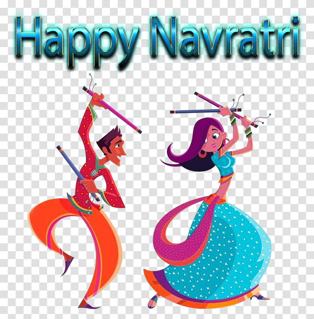 Navratri Dance Clipart Download Happy New Year 2019, Dance Pose, Leisure Activities, Performer, Flamenco Transparent Png