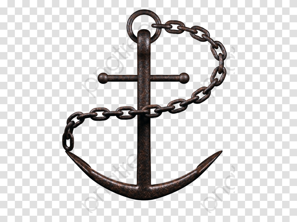 Navy Anchor Clipart Real Anchor, Hook, Chain Transparent Png