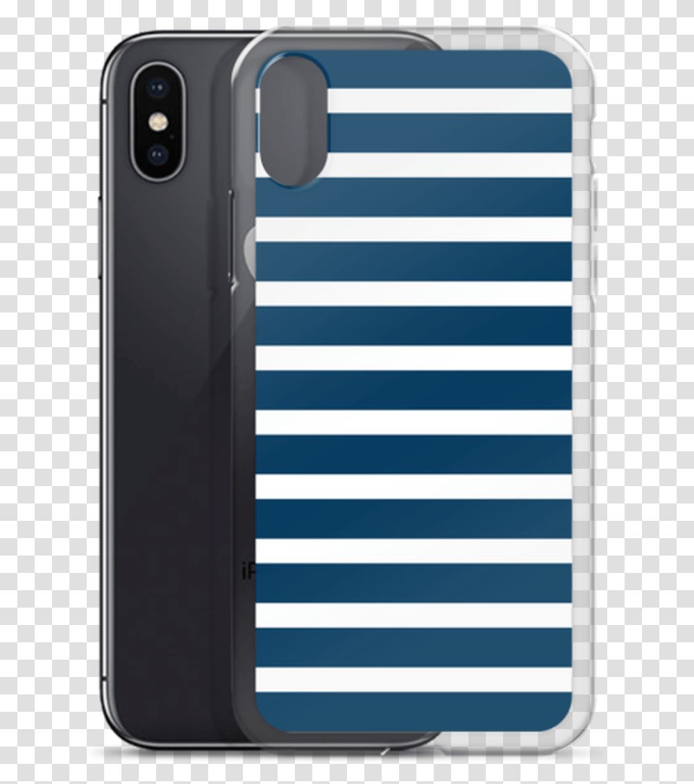 Navy And White Stripes Iphone Case Mobile Phone Case, Electronics, Cell Phone Transparent Png