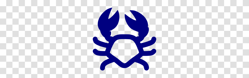Navy Blue Crab Icon, Home Decor, Gray Transparent Png