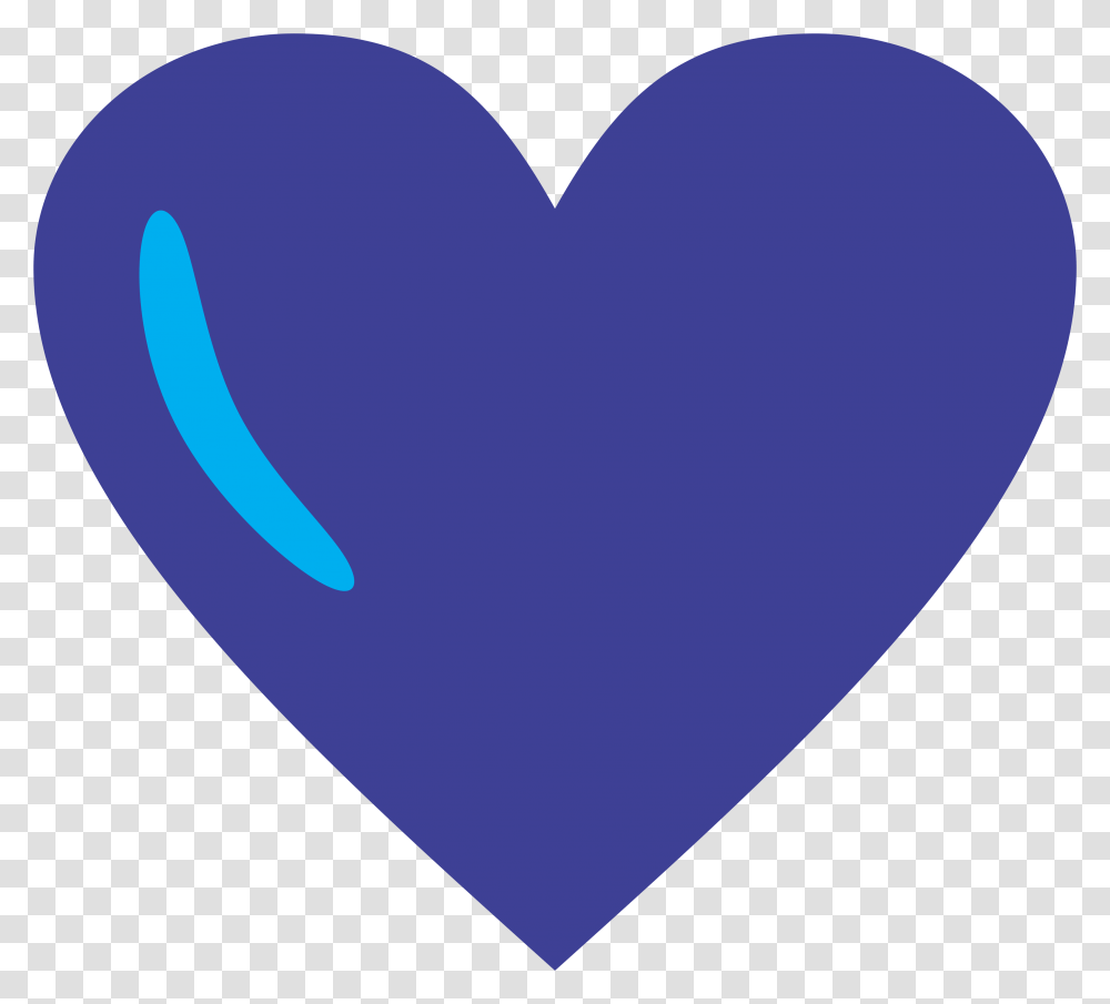 Navy Blue Heart Clipart, Balloon, Pillow, Cushion, Plectrum Transparent Png