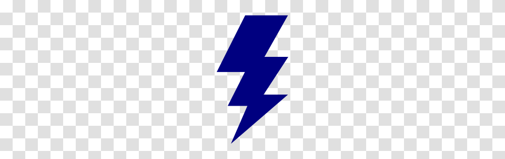 Navy Blue Lightning Bolt Icon, Home Decor, Gray Transparent Png