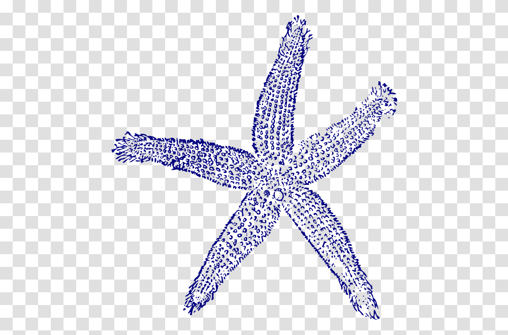 Navy Blue Starfish Clipart, Sea Life, Animal, Invertebrate, Lizard Transparent Png
