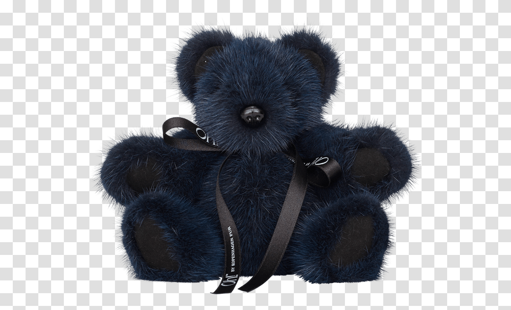 Navy Blue Teddy Bear, Cushion, Toy Transparent Png