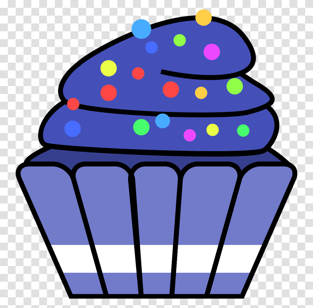 Navy Cupcake Clipart Cake Dessert Food Sprinkles Clipart Sweet Clip Art Food, Cream, Creme, Birthday Cake, Jar Transparent Png