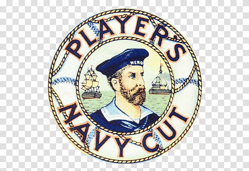 Navy Cut Wikipedia John Players Cigarettes Logo, Symbol, Trademark, Person, Human Transparent Png