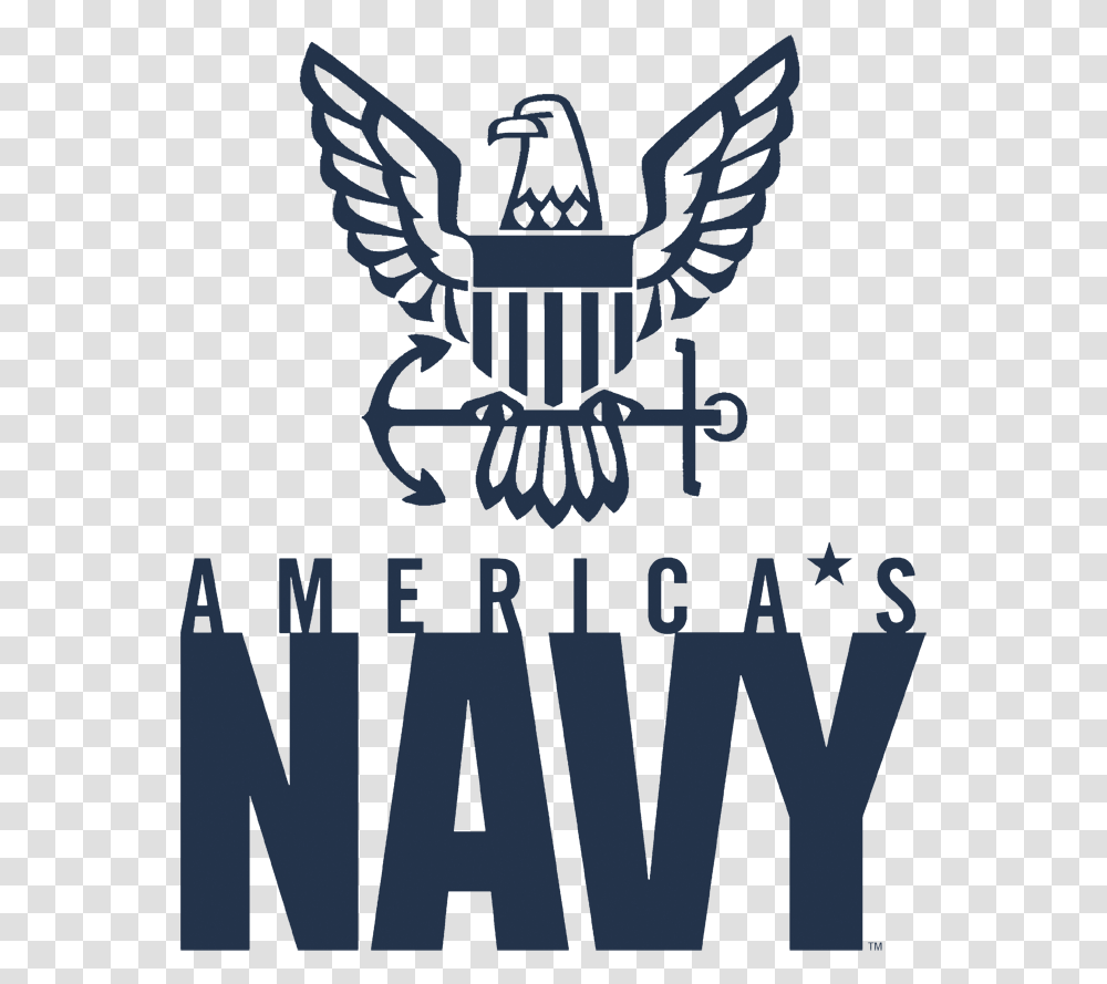 Navy Eagle Logo Youth T Shirt Us Navy, Poster, Advertisement, Emblem Transparent Png