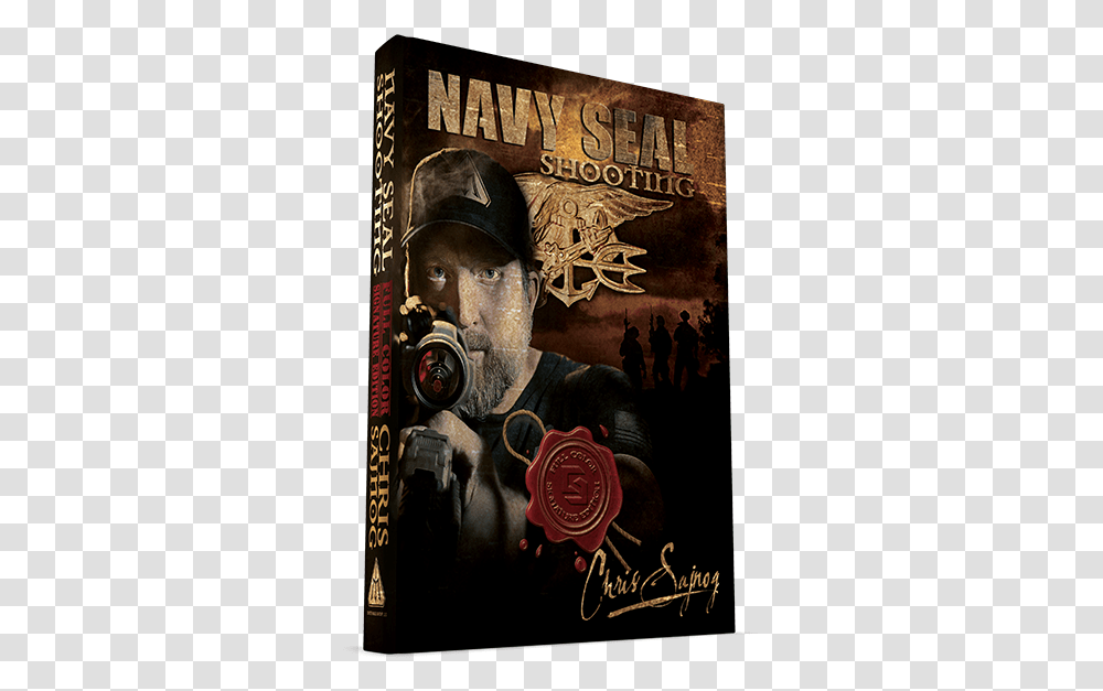 Navy Seal Shooting Hb 3d Right 500w Knihy Navy Seal, Person, Poster, Advertisement, Novel Transparent Png