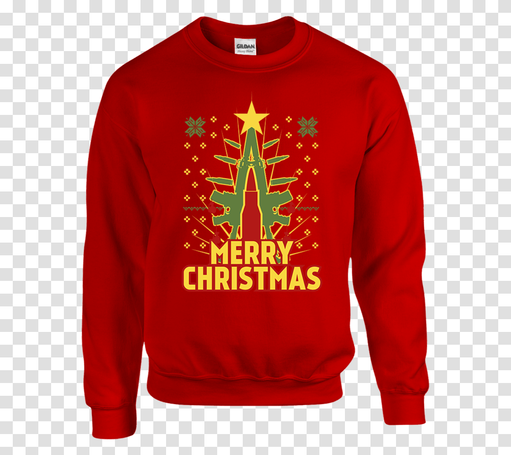 Navy Ugly Christmas Sweater Image Black Crew Neck Sweatshirt Men, Clothing, Apparel, Sleeve, Long Sleeve Transparent Png