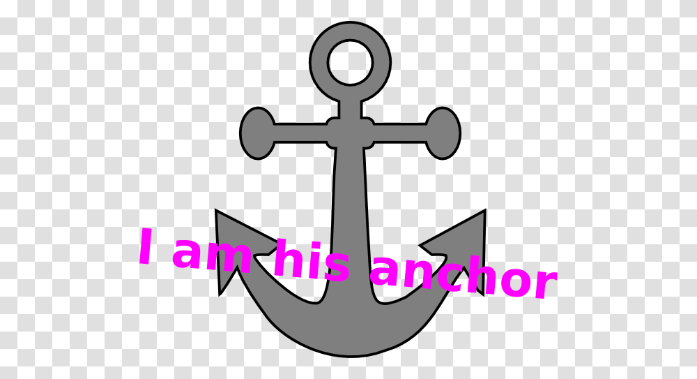 Navy Wife Clip Art, Cross, Anchor, Hook Transparent Png