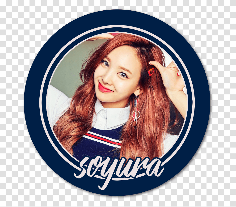 Nayeon Twice Signal, Face, Person, Female, Label Transparent Png