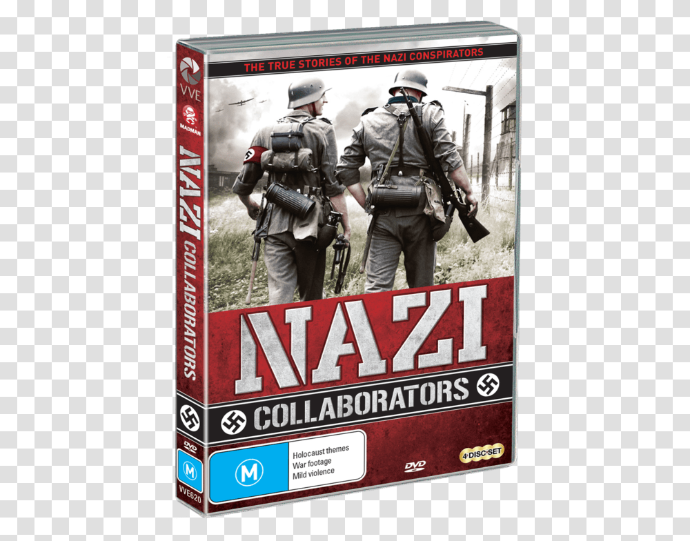 Nazi Collaborators Dvd, Person, Helmet, Advertisement, Poster Transparent Png