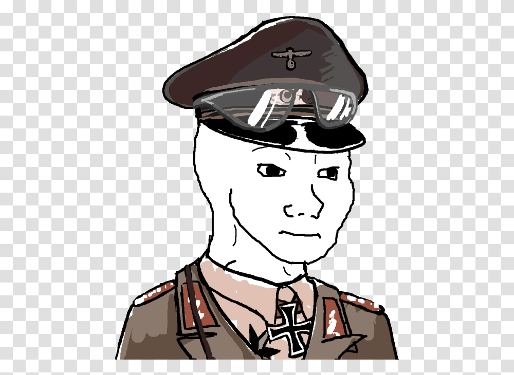 Nazi Feels Meme, Military Uniform, Person, Human, Officer Transparent Png