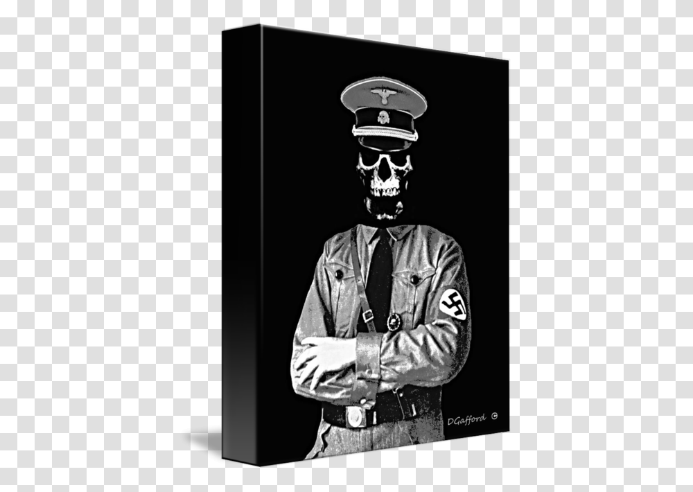 Nazi Images In Collection Monochrome, Person, Officer, Military Uniform, Captain Transparent Png
