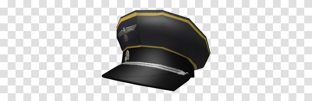 Nazi Officer Clipart Roblox German Officer Hat, Baseball Cap, Clothing, Apparel, Helmet Transparent Png