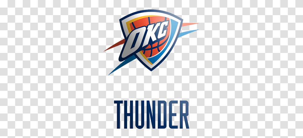 Nba 2018 19 New Season Oklahoma City Thunder Team Apparel Oklahoma City Thunder, Logo, Symbol, Text, Clothing Transparent Png