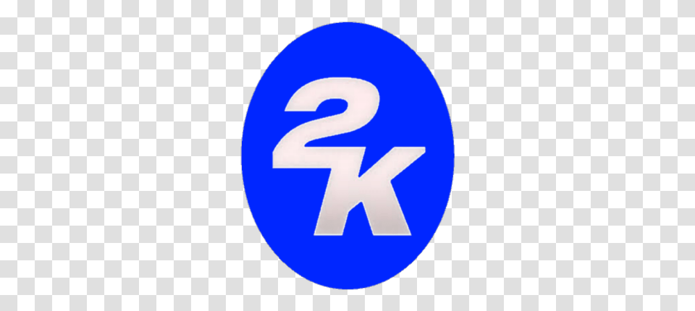 Nba 2k Logo Blue Roblox 2k Games, Number, Symbol, Text, Trademark Transparent Png