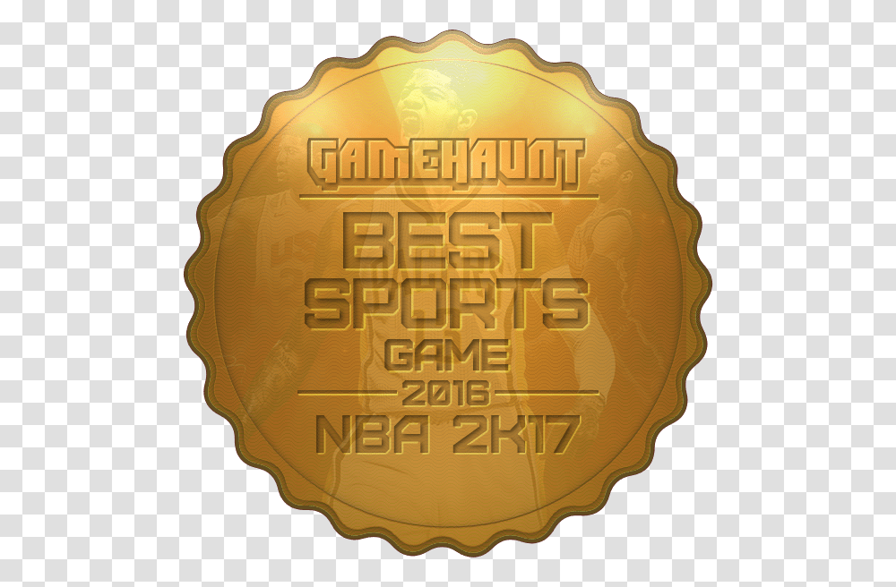 Nba 2k17 Review Gamehaunt Video Game, Gold, Gold Medal, Trophy, Coin Transparent Png