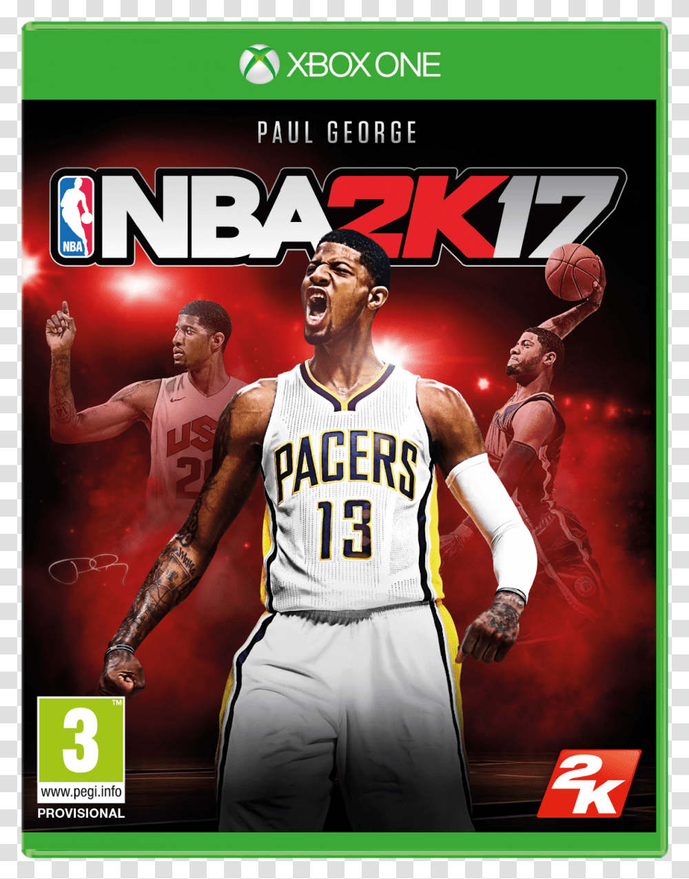 Nba 2k17 Xbox One Cover, Advertisement, Poster, Person, People Transparent Png
