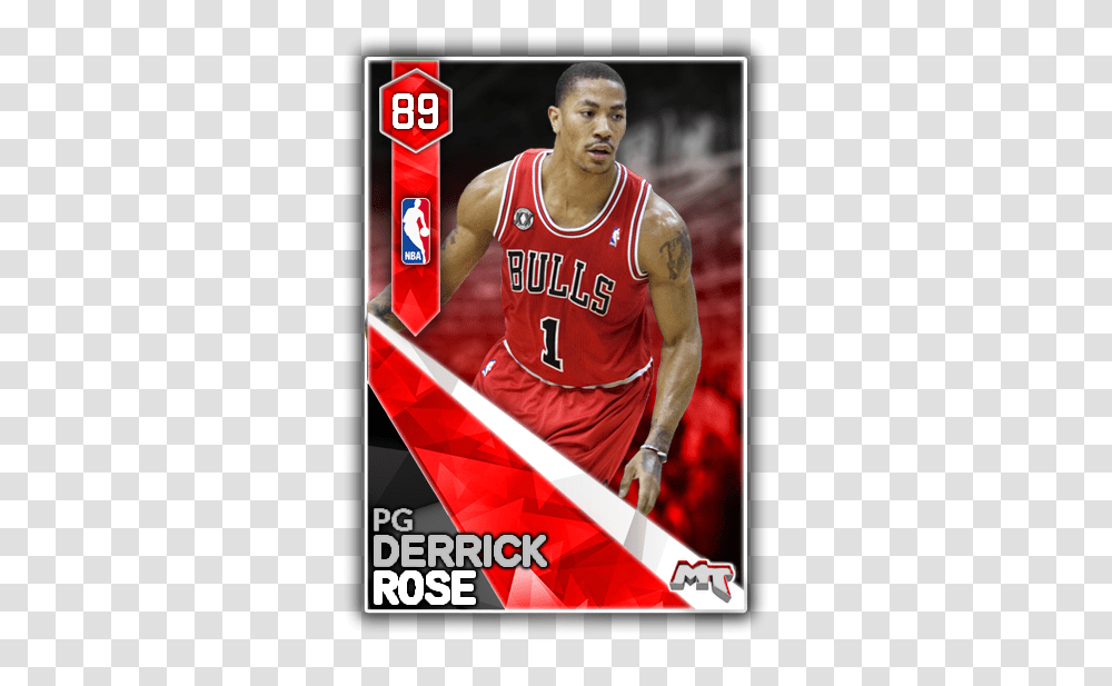 Nba 2k18 Derrick Rose To Fid Basketball Player, Person, Human, People, Team Sport Transparent Png