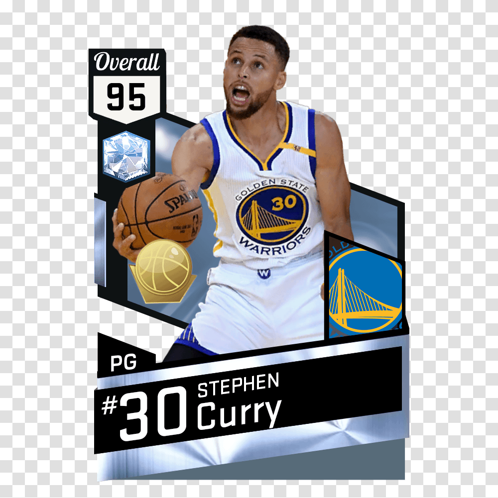 Nba 2k18 Diamond Cards Golden State Warriors New, Person, Human, People, Sport Transparent Png