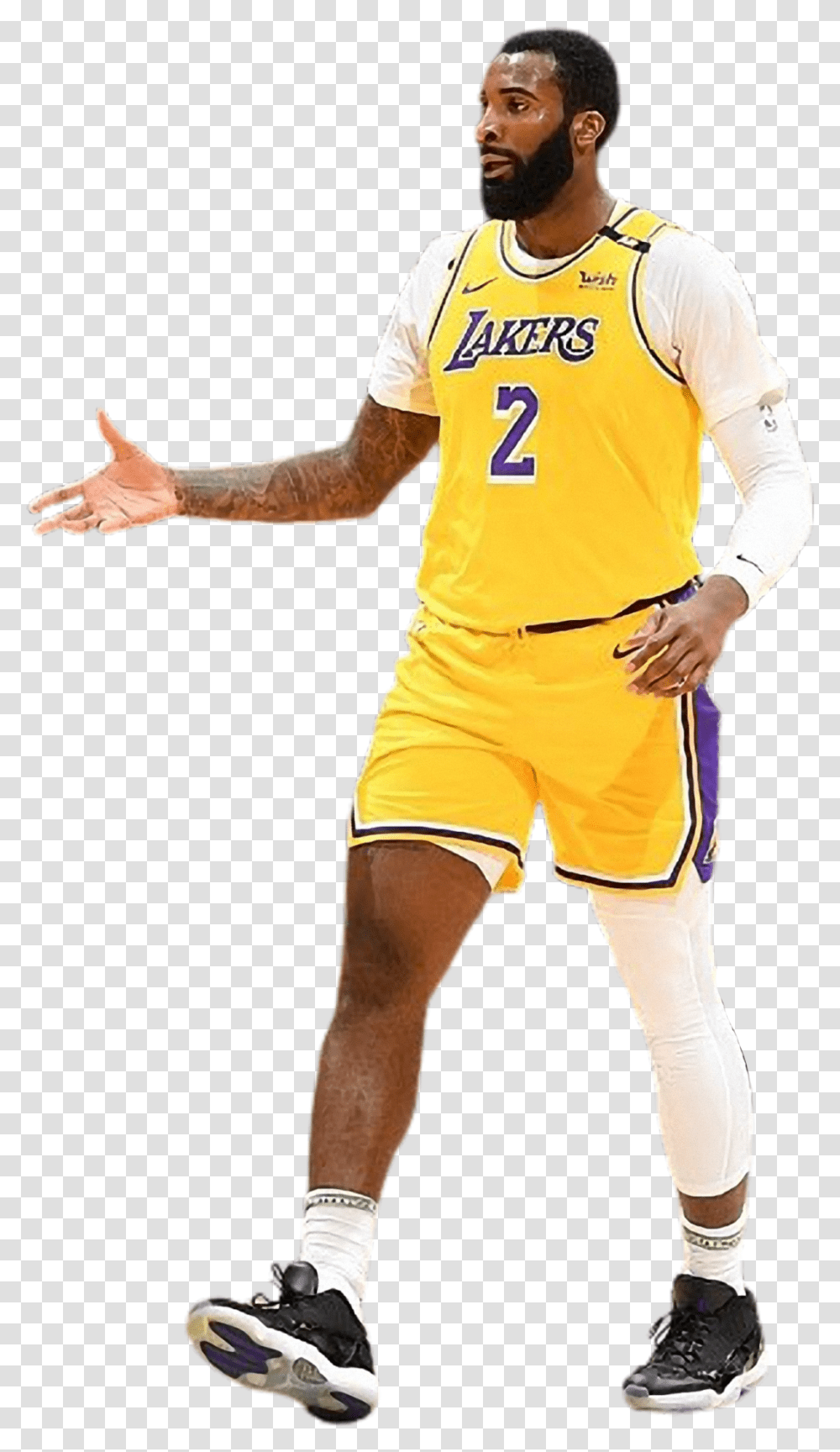 Nba 2k21 Andre Drummond Lakers Portrait Andre Drummond Lakers, Clothing, Person, Shorts, Sphere Transparent Png
