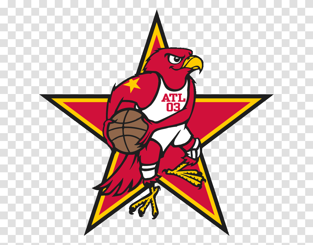 Nba All Star Game Mascot Logo National Basketball Astros Star Logo Svg, Symbol, Star Symbol, Animal, Bird Transparent Png