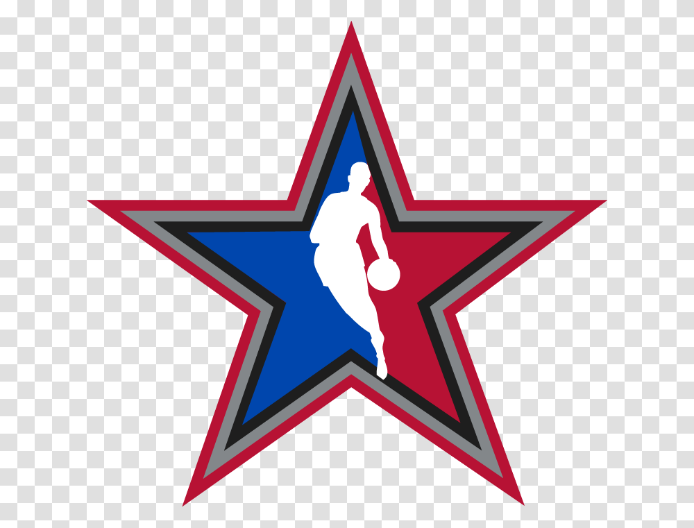 Nba All Star Logos Image With No Background Nba All Star Logo, Star Symbol, Person Transparent Png