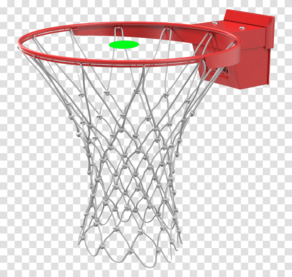 Nba Basketball Canestro Sports Spalding Basketball Hoop Translucent Basketball In Hoop, Bow Transparent Png