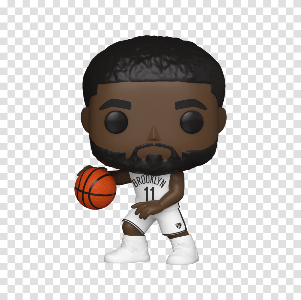 Nba Basketball Kyrie Irving Funko Pop, Toy, Mascot, People, Person Transparent Png
