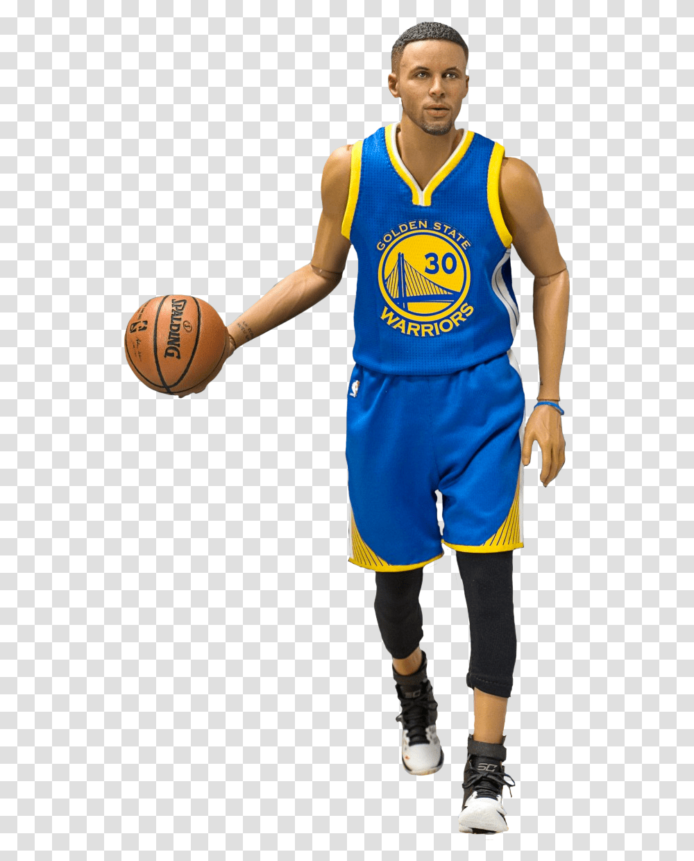 Nba Basketball Stephen Curry Enterbay Action Figure Enterbay, Person, Human, People, Team Sport Transparent Png
