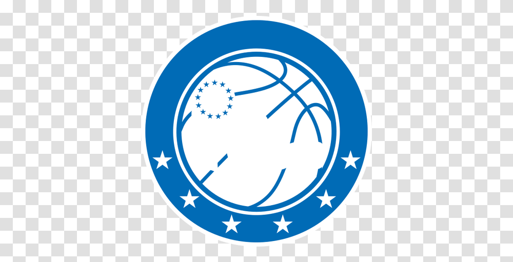 Nba Basketball Team Logos Philadelphia 76ers, Symbol, Label, Text, Frisbee Transparent Png