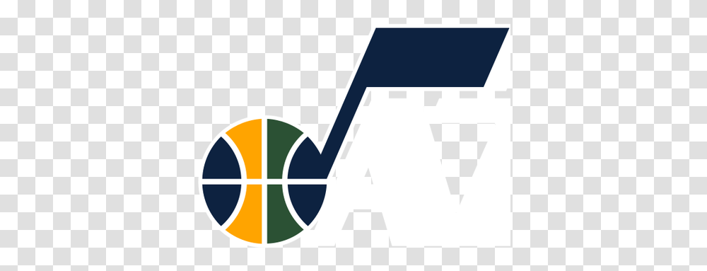 Nba Basketball Team Logos Utah Jazz Logo, Symbol, Outdoors, Label, Text Transparent Png