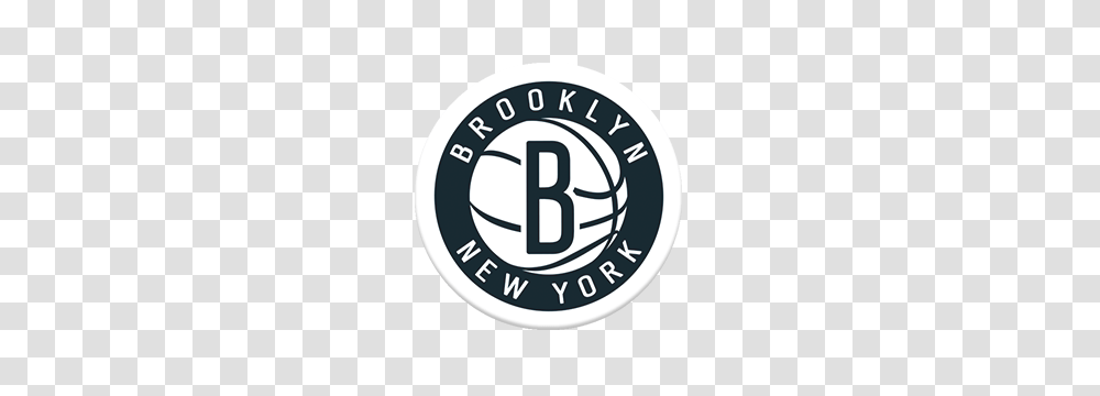 Nba Brooklyn Nets Popsockets Grip, Label, Logo Transparent Png