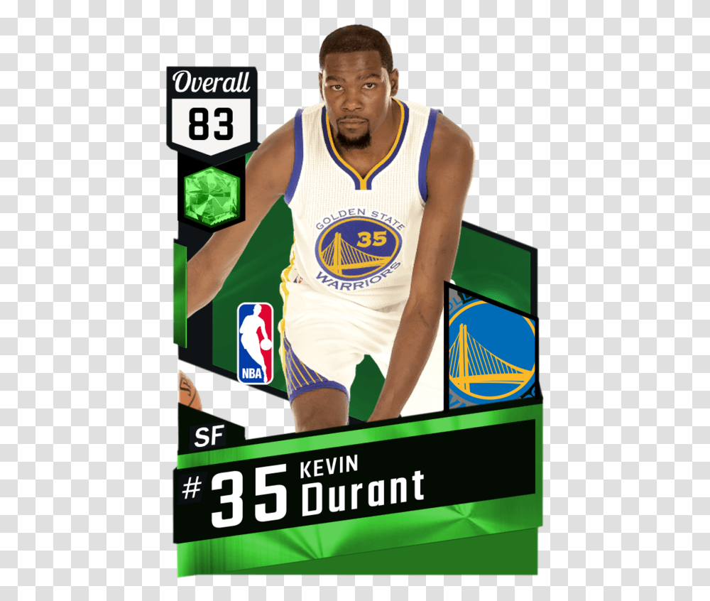 Nba Card Kevin Durant, Person, People, Shorts Transparent Png