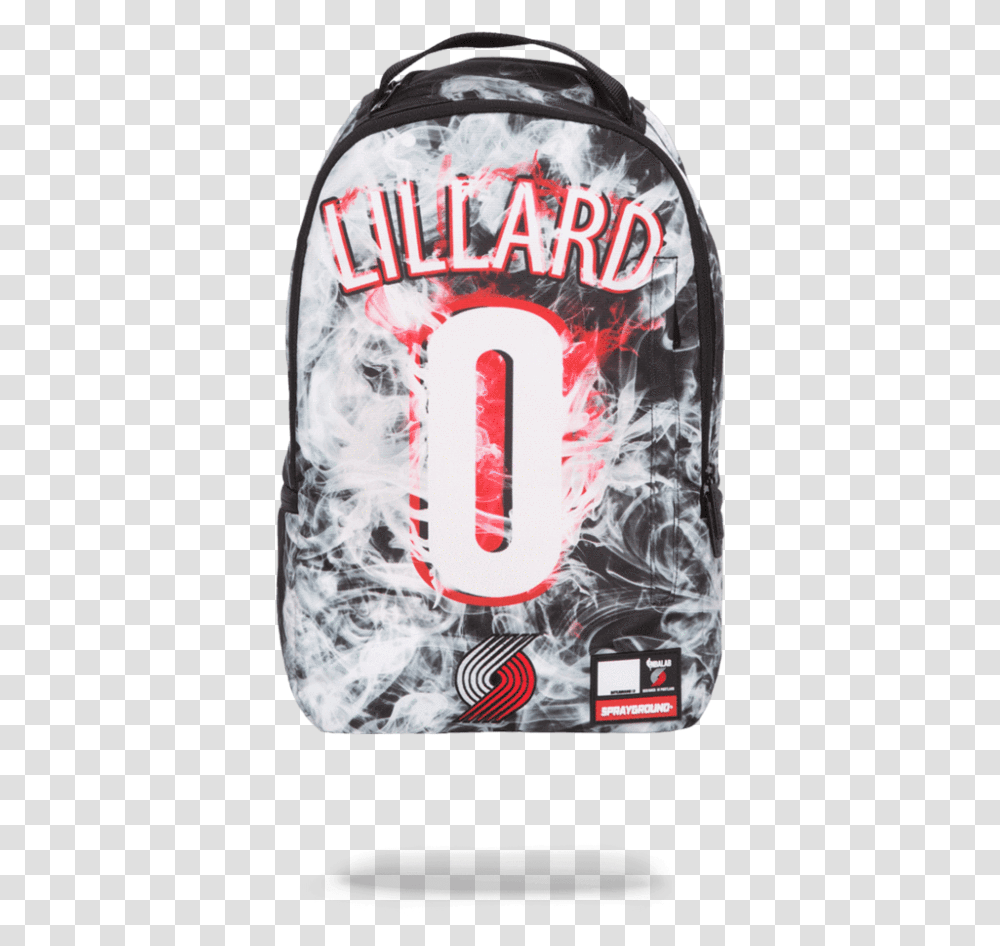 Nba Damian Lillard Smoke Bag Skateboard Deck, Text, Alphabet, Clothing, Apparel Transparent Png