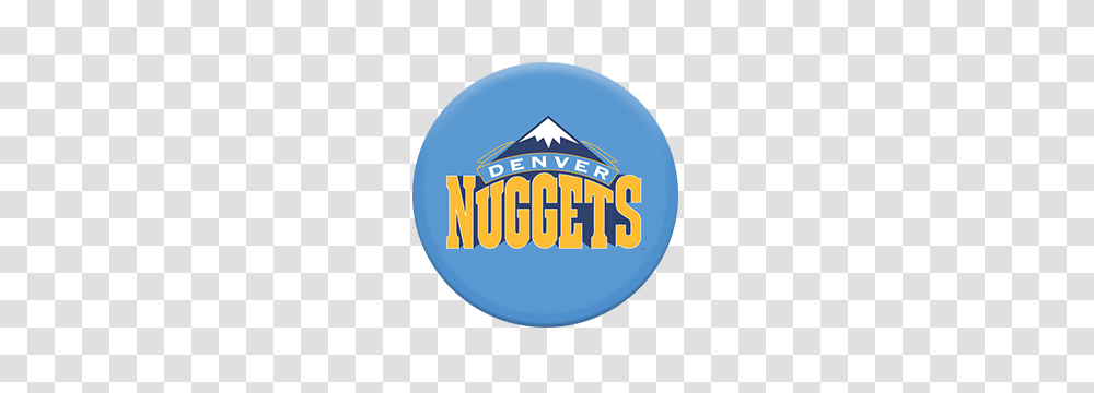 Nba Denver Nuggets Popsockets Grip, Label, Logo Transparent Png