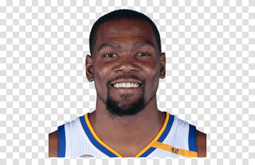 Nba Drawing Kevin Durant Stock Kevin Durant Headshot Warriors, Face, Person, Smile Transparent Png