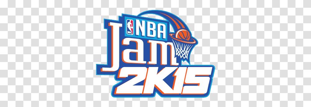 Nba Jam 2k15 V1 For 2k14 Pc Basketball Rim, Text, Crowd, Urban, Word Transparent Png