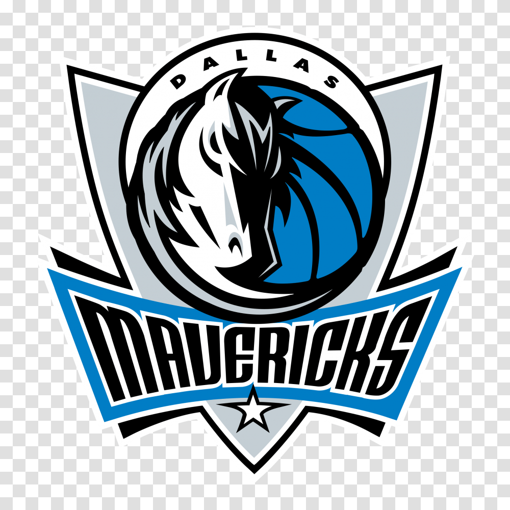Nba Logos Dallas Mavericks Logo, Label, Text, Symbol, Trademark Transparent Png