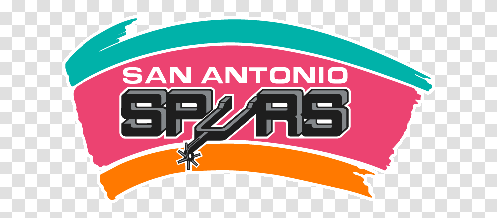 Nba Power Rankings The Greatest Team Logos In Each Team's San Antonio Spurs Old, Label, Text, Symbol, Urban Transparent Png