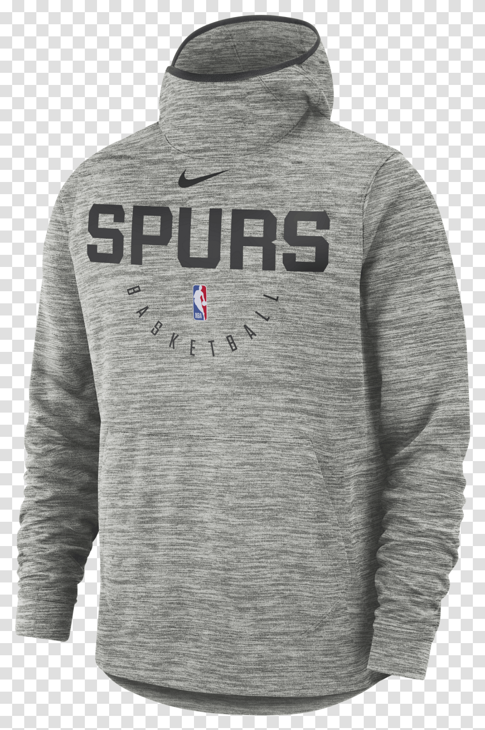 Nba San Antonio Spurs Spotlight Hoodie Nike Chicago Bulls Grey Hoodie, Clothing, Apparel, Sleeve, Long Sleeve Transparent Png
