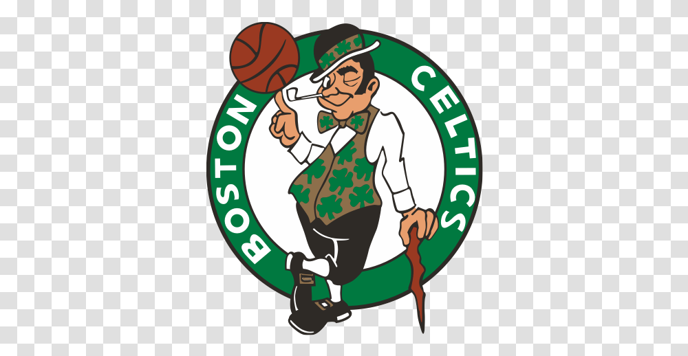 Nba Teams Boston Celtics Logo, Person, Symbol, Text, Poster Transparent Png