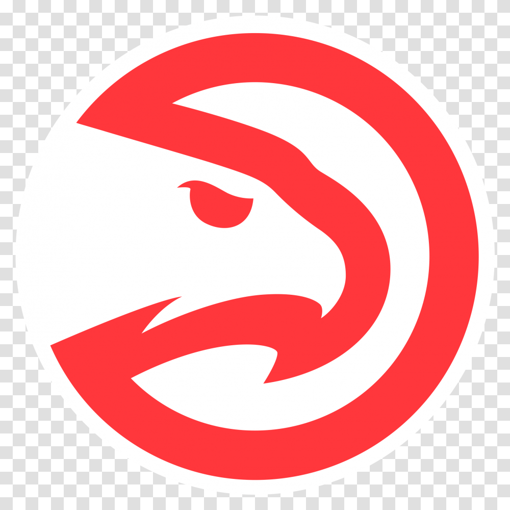 Nba Teams By Logo Quiz Atlanta Hawks Logo, Symbol, Trademark, Food, Text Transparent Png