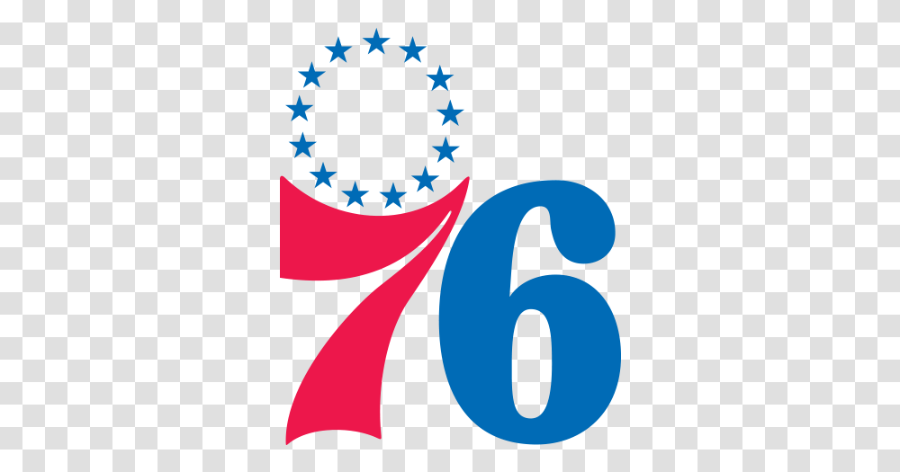 Nba Teams Espn Philadelphia 76ers Logo 2019, Number, Symbol, Text, Trademark Transparent Png