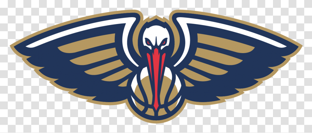 Nba Teams Logo New Orleans Pelicans Logo, Symbol, Armor, Emblem, Trademark Transparent Png